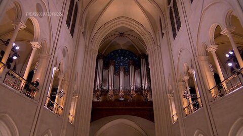 Notre Dame's fabled grand organ reawakened at opening ceremony