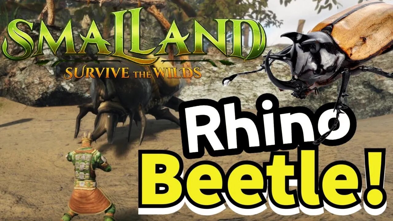 Smalland How To Fight Rhino Beetle