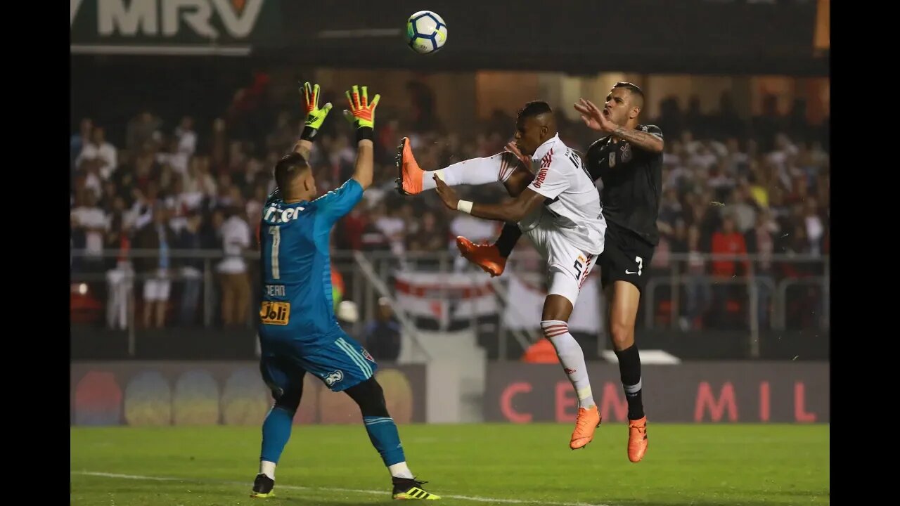 Gol de Jonathas - São Paulo 3 x 1 Corinthians - Narração de José Manoel de Barros