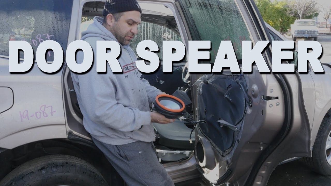 Rear Passenger Door Speaker Removal How To - 2015 Subaru Forester