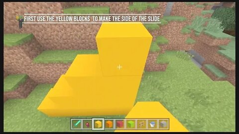 How to Make a Mini Water Slide in MineCraft Video by @MarioGamerGuru