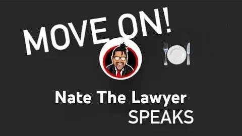 Nate the Lawyer and Law & Lumber move past the drama & suggest you do too