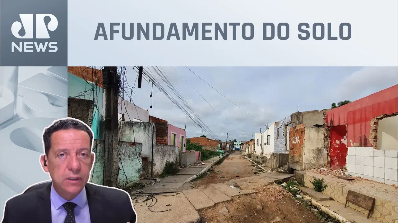 Moradores de comunidades aguardam indenização por estragos causados pela mina em Maceió