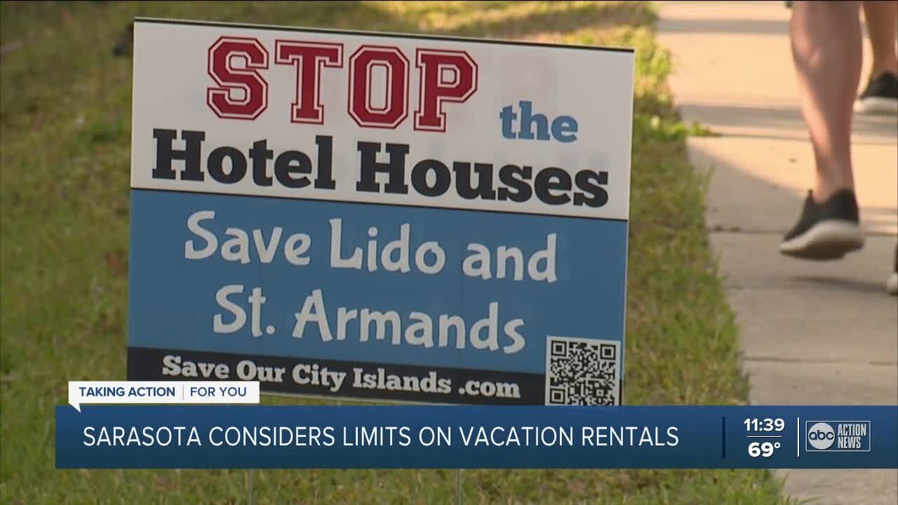 Proposed ordinance could limit occupancy for vacation rentals on Lido Key & St. Armands