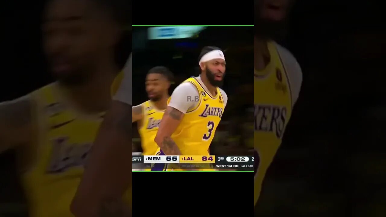 Anthony Davis WILD Alley-OOP DUNK Over Jaren Jackson Jr. And Arena Goes CRAZY