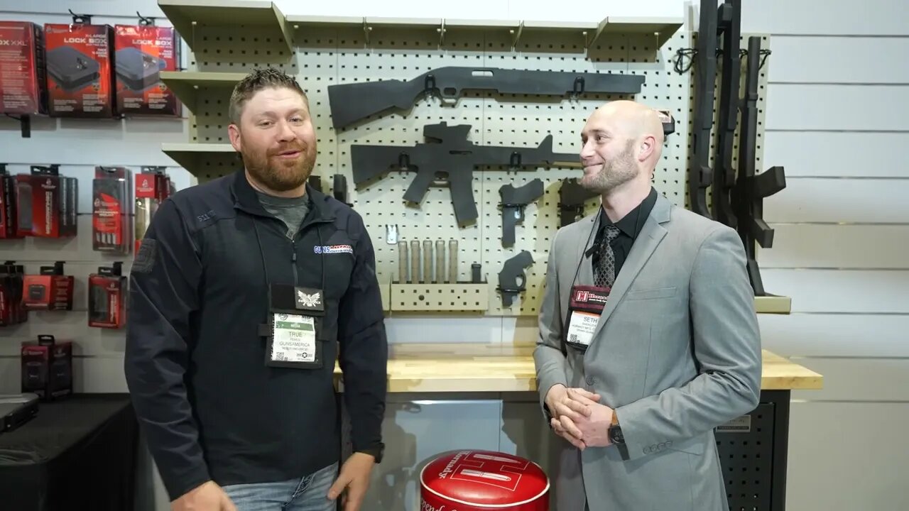 Hornady's New Square-Lok System and SnapSafe Vault Door -- SHOT Show 2023