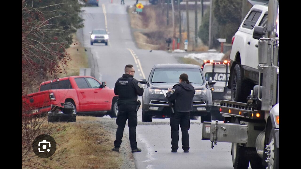 Highway Horror: Truck Crashes into Dodge in Shocking Accident