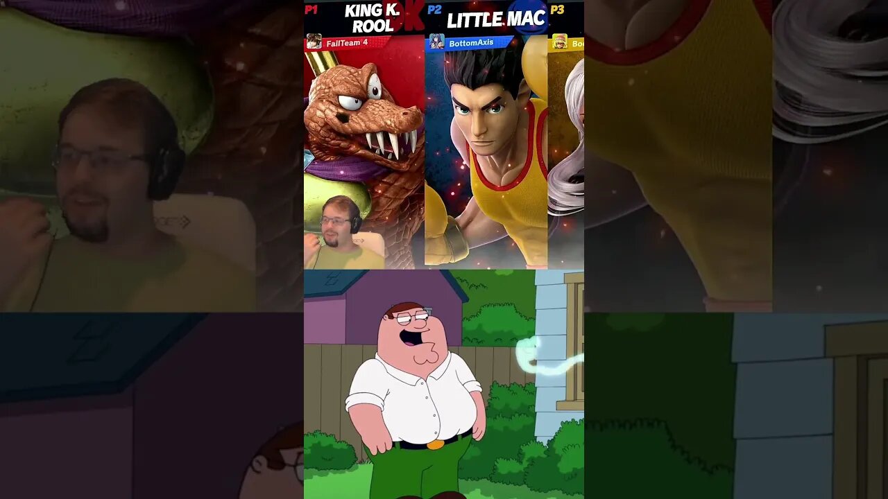 Boring Conversation about Family Guy in Smash Bros Ultimate