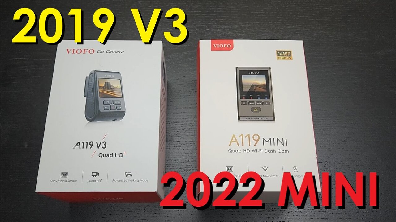 Viofo A119 Mini vs A119 V3 Review