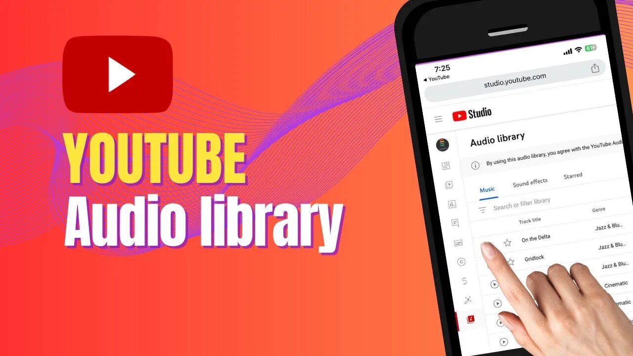 How to access YouTube music library on mobile Android or iPhone