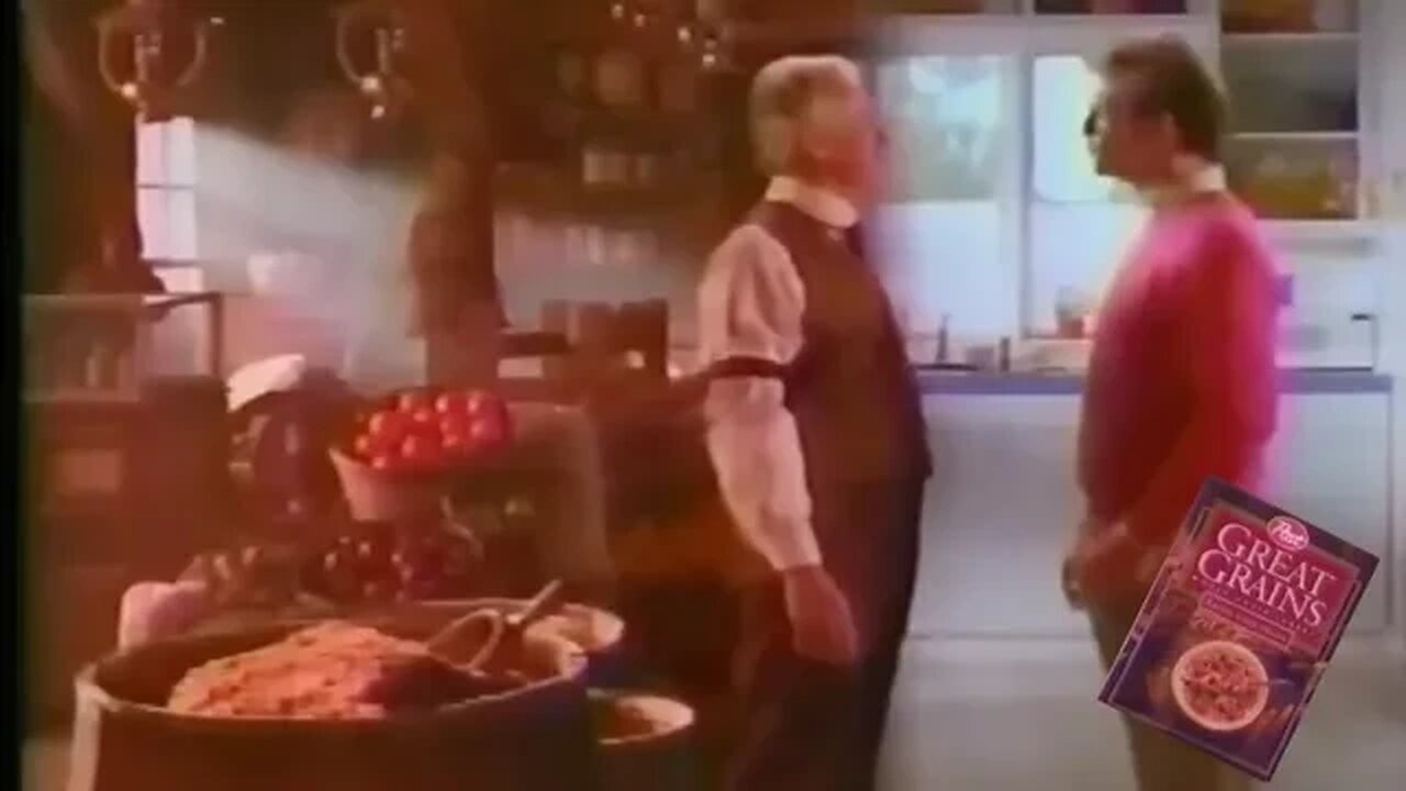 Post Great Grains Cereal "Ghost Grandpa Is Telling Stories Again" 1993 Commercial (90s)