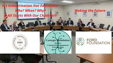 Indoctrination Not Education! It Starts With Our Children. 01-18-2022