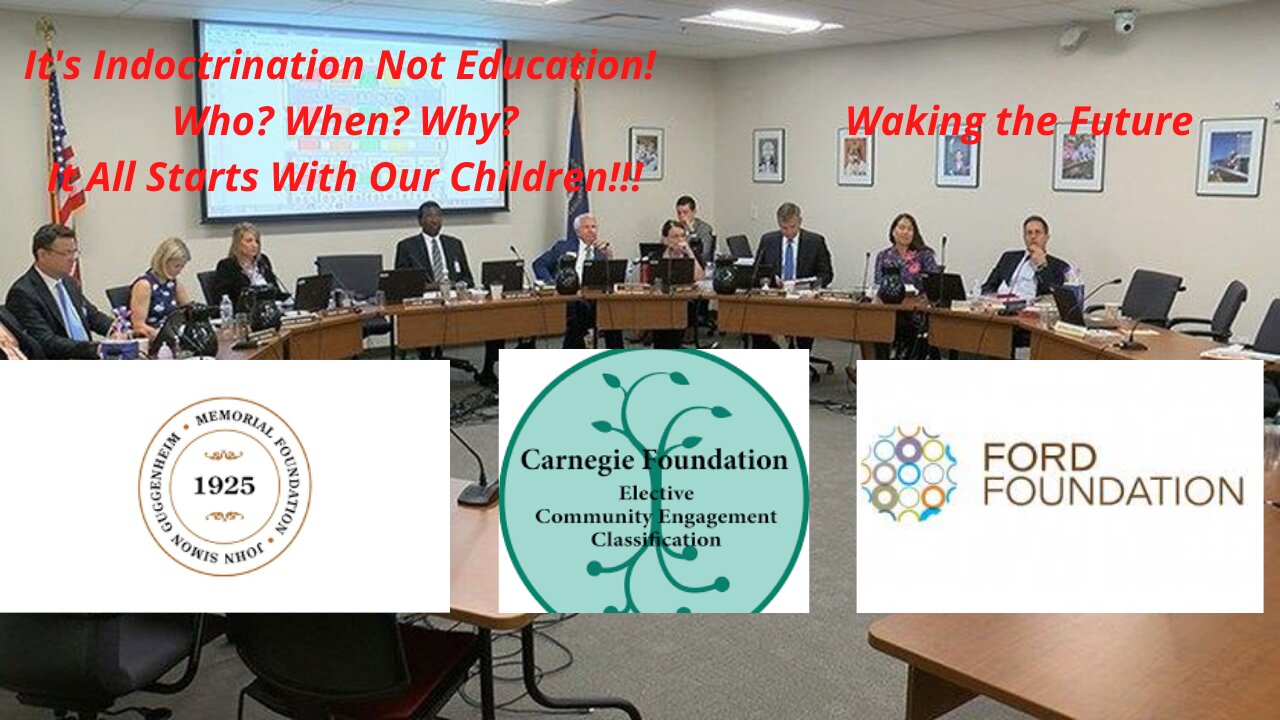 Indoctrination Not Education! It Starts With Our Children. 01-18-2022