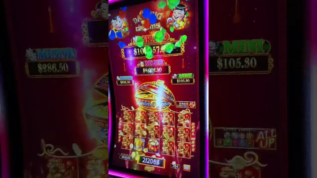 OMG!! Our BIGGEST JACKPOT EVER! High Limit Dancing Drums Slot Fu Dogs!