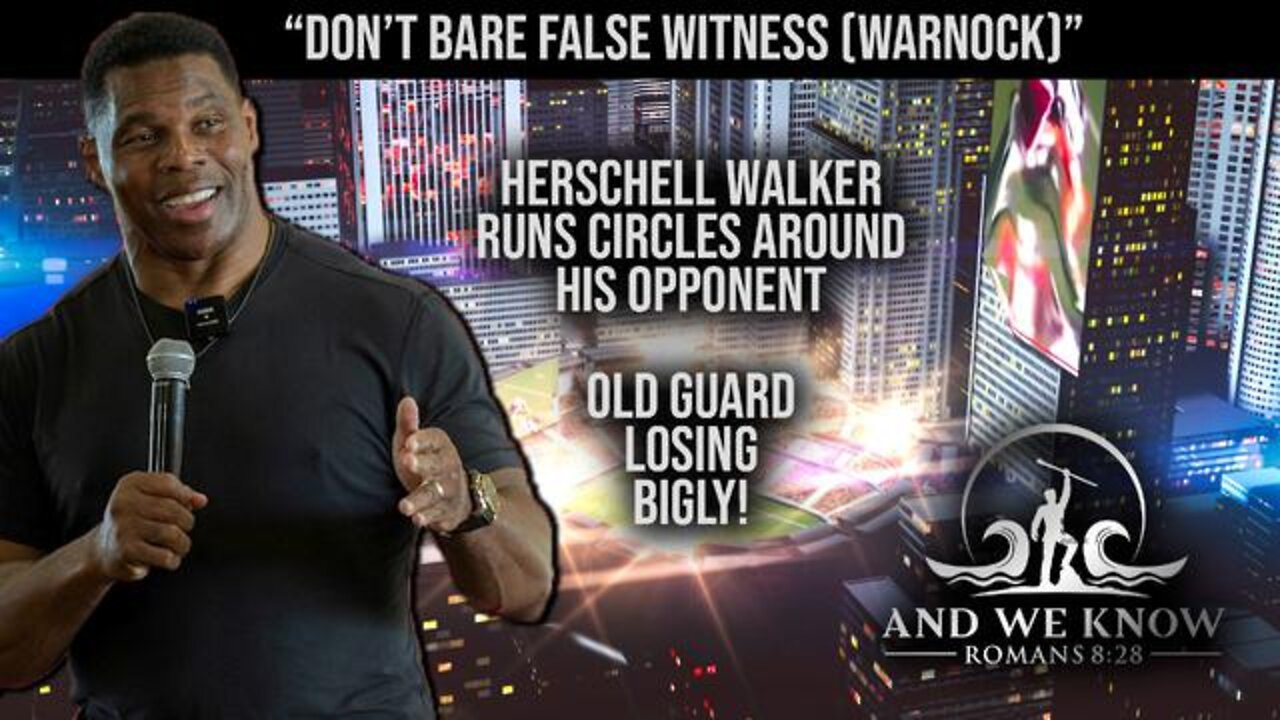 10.15.22: Microchips in EU? Herschel WINS debate! Tudor smacks down Whitmer, FBI self owned! PRAY!
