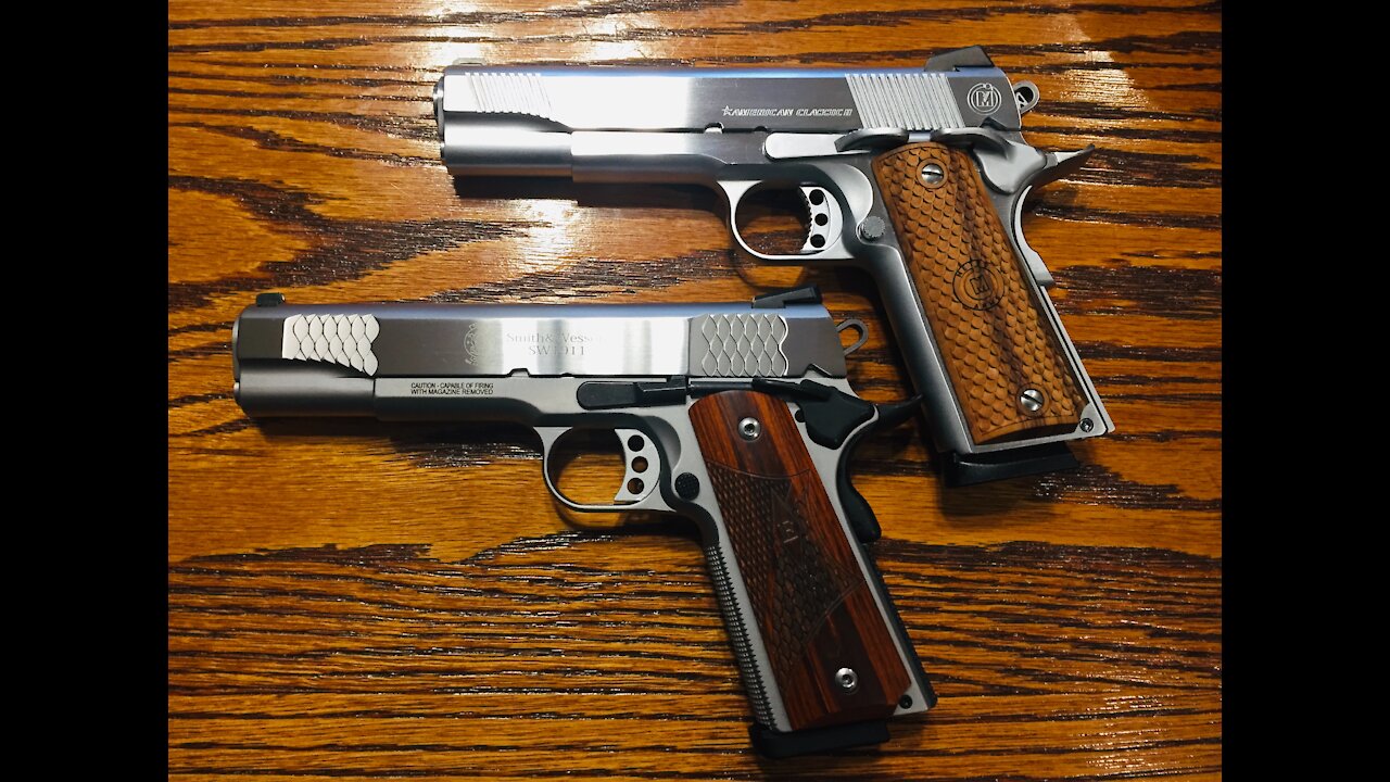 The 1911: S&W E-Series vs Metro Arms American Classic II