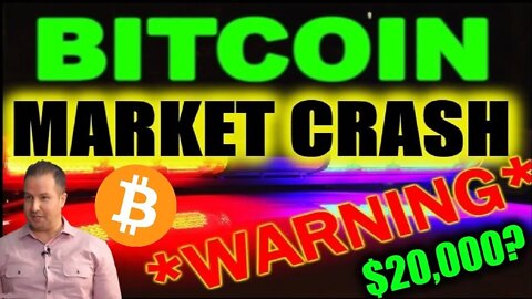 BITCOIN PRICE CRASH TO $20,000?🚨BITCOIN MARKET CRASH WARNING🚨🚨 Gareth Soloway