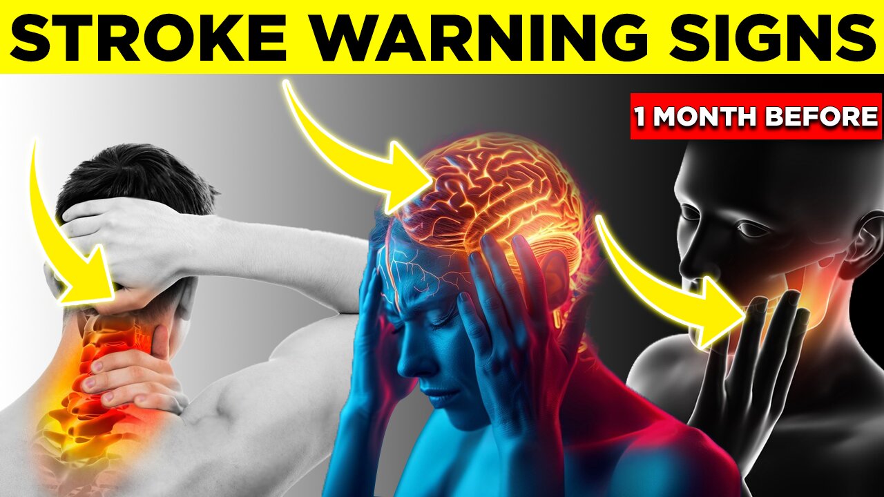 7 Stroke Symptoms 1 month before it happens (Detect it Quickly)