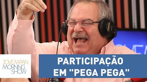 Gilberto Barros fala sobre sua participação na novela "Pega Pega"