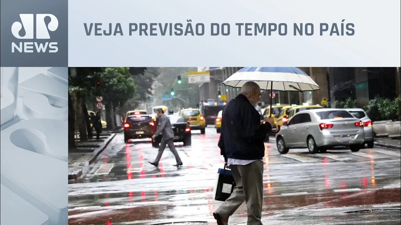 Risco de chuva forte em quase todos os estados do Brasil