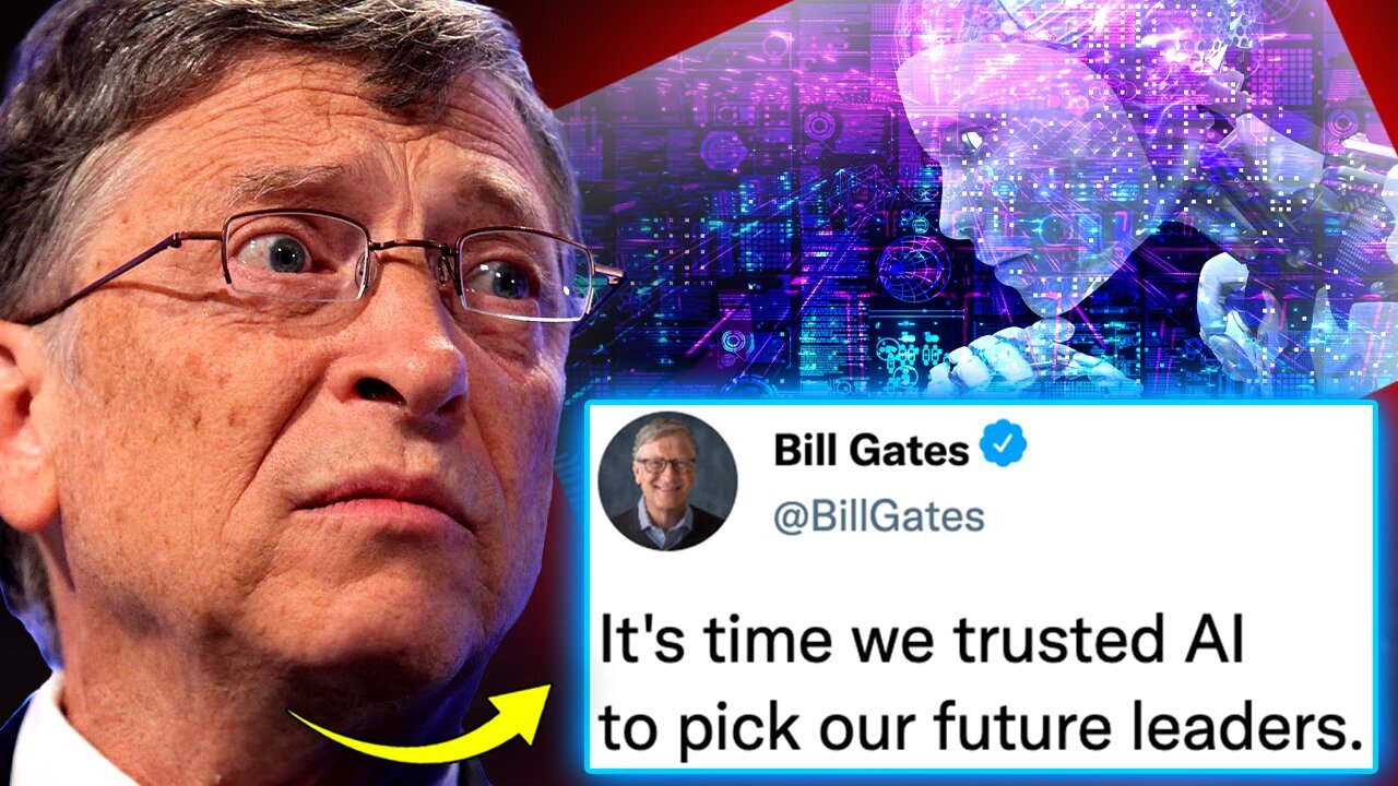 LEAKED! Pedophile Bill Gates AI Plot To Install WEF Leaders Worldwide in 2024! [04.01.2024]