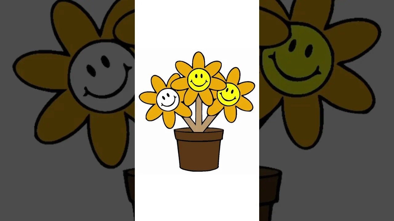 Floral coloring | Picture coloring pages | Learn how to color tutorial for beginners | shortsbetter