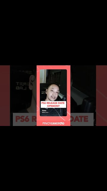 PS6 Release Date? #ps6 #playstation #shorts #pinoygamer