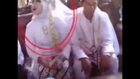 Another vaccine spinner - This time on her wedding day.