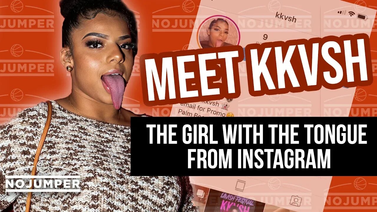 Meet Kkvsh, The Girl with The Tongue from Instagram