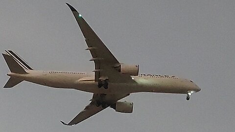 Airbus A350 F-HTYJ coming from Paris to Fortaleza