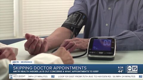 ABC15 Health Insider lays out concerns as more people skip doctor visits