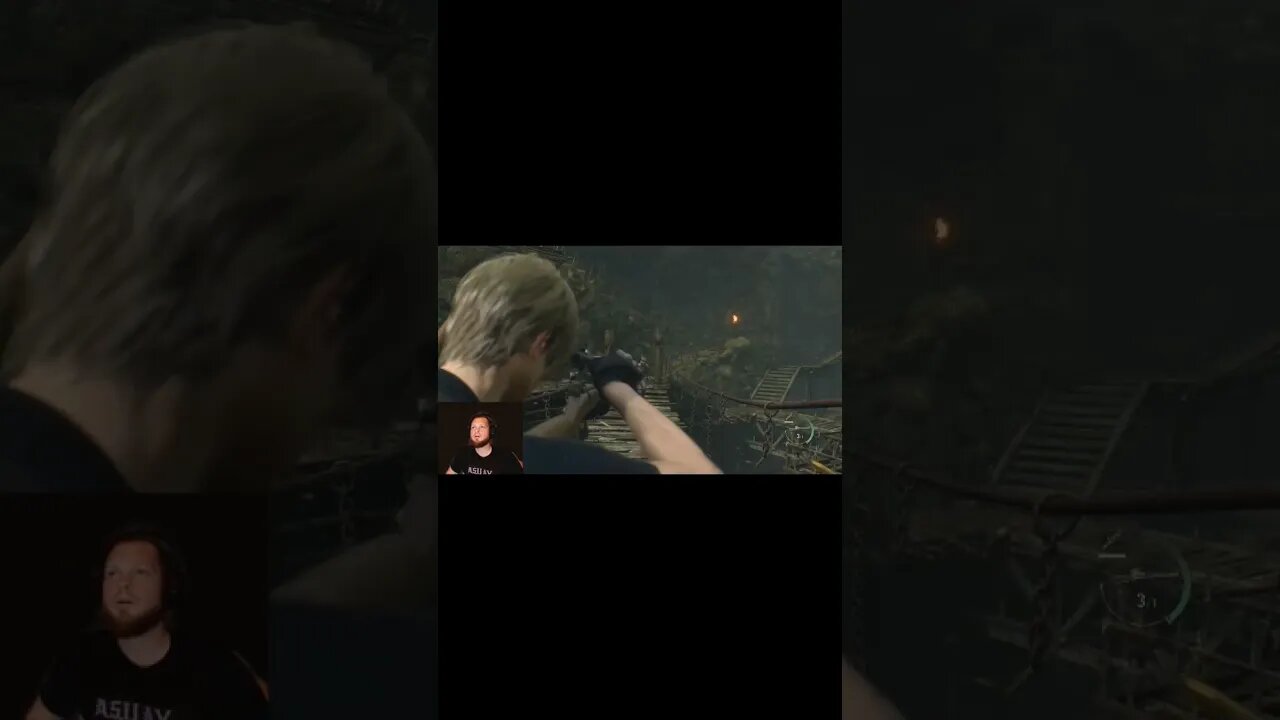 Did this happen to anyone else in RE4??