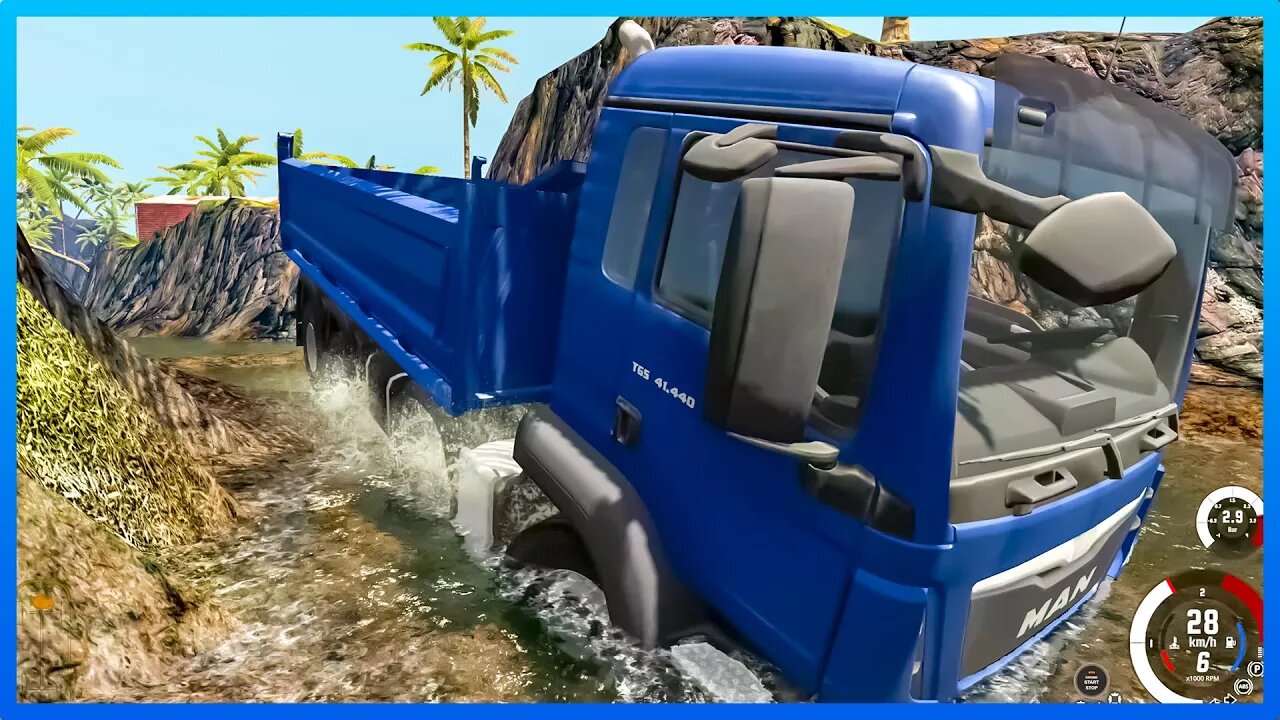 TruckFails | Trucks vs Massive Potholes #236 | BeamNG.Drive |TrucksFails