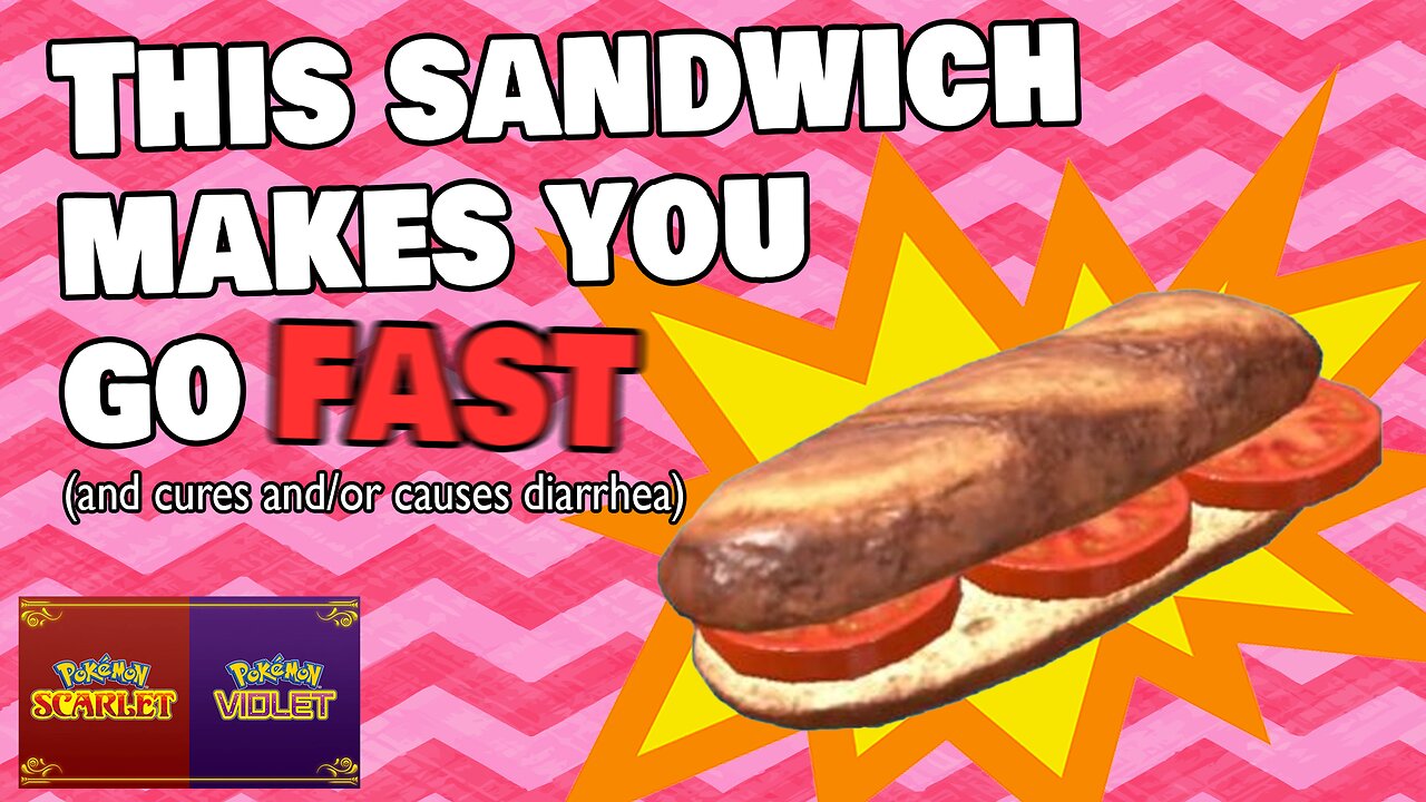 The first Pokémon game with sandwiches as power ups