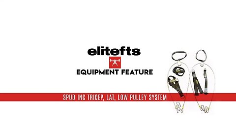 Spud Inc Tri, Lat, low cable system | elitefts.com