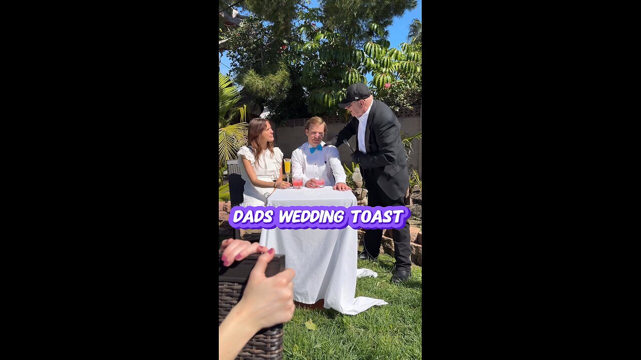 Dads Wedding Toast #comedy #eloypezedits #lsd