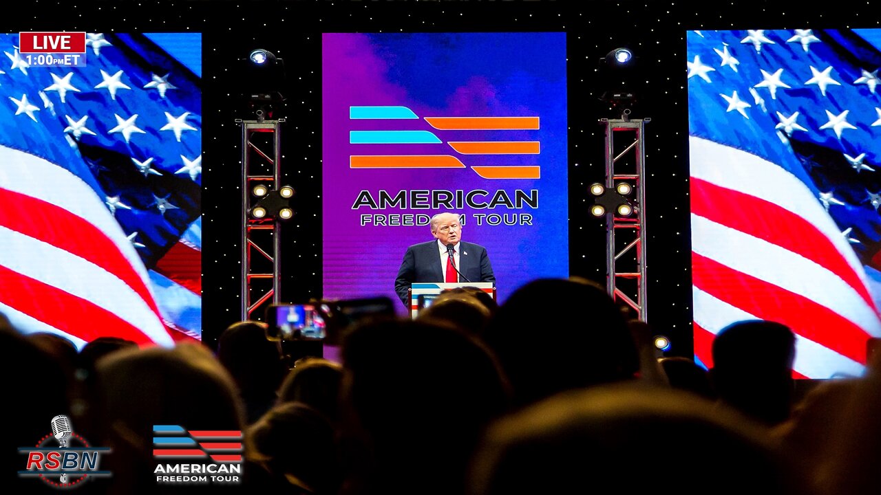 FULL EVENT: President Trump Speaks at the American Freedom Tour in Memphis, TN 6/18/22