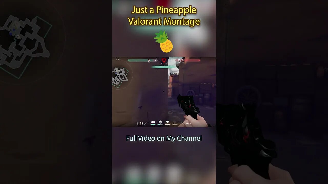 Just a Pineapple Montage in VALORANT - Spongebob AI SONG #shorts #trending #valorant #spongebob