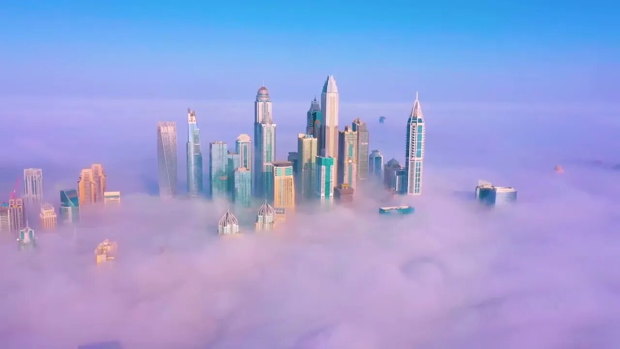 DUBAI, United Arab Emirates 8K Video Ultra HD 240 FPS in Drone