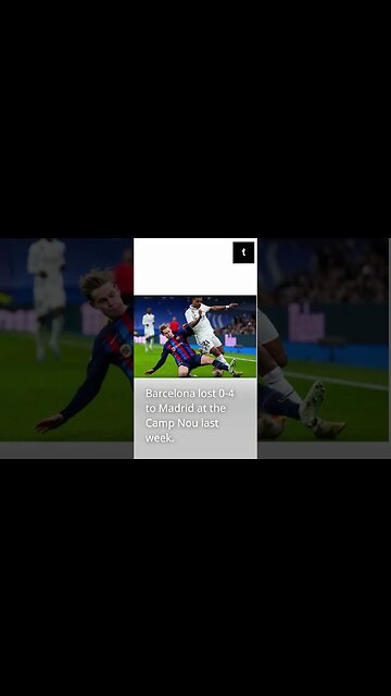 Girona holds Barcelona scoreless. #short