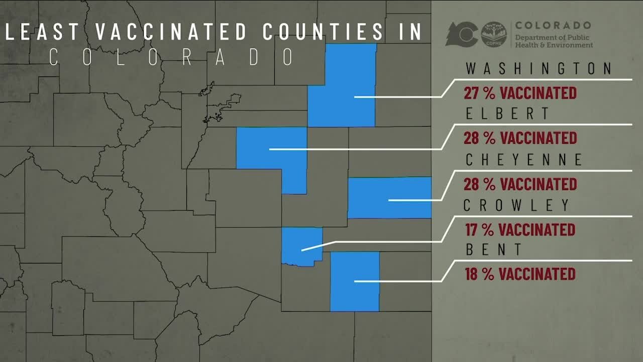 Elbert County among top counties with lowest vaccination rates