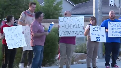 Valley teachers say they're ready to keep holding rallies 'until they get a contract.'