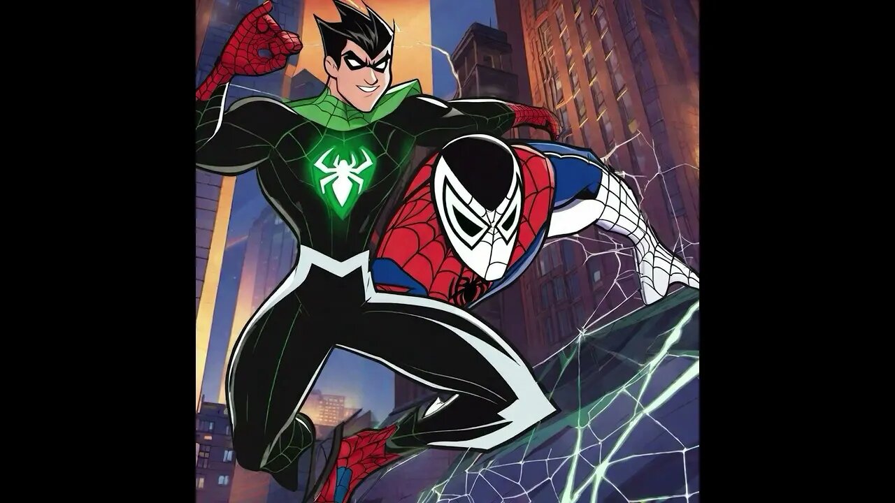 Danny Phantom fused with Spiderman #dannyphantom #spiderman #wonderapp