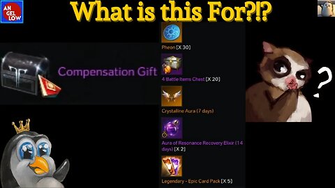 Opening the "Compensation Gift" From 1-18-23! Is this to make up for the NA West Server CAPCHAS?