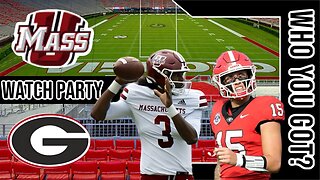 UMass Minutemen vs Georgia Bulldogs | Live Play by Play | Watch Party Stream | 2024 SEC Game 🏈🔥