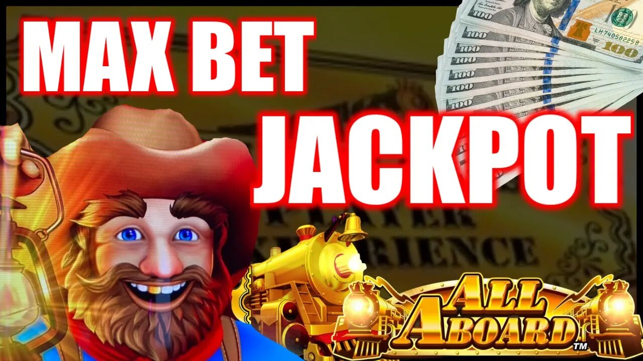 Max Bet All Aboard Jackpots in Las Vegas!