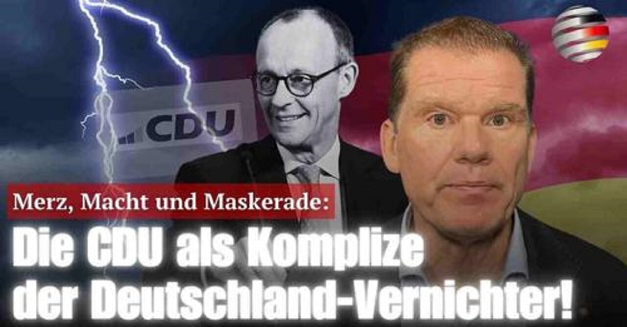 Merz, Macht und Maskerade: Die CDU als Komplize der Deutschland-Vernichter! | Christian Jung