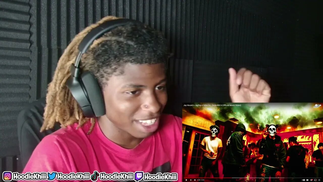 Jay Hound x Jay5ive x Sdot Go Done Wit It Official Music Video REACTION!!!