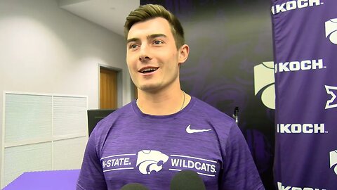 Kansas State Football | Landry Weber Interview | September 28, 2021