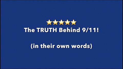 THE TRUTH BEHIND 9/11
